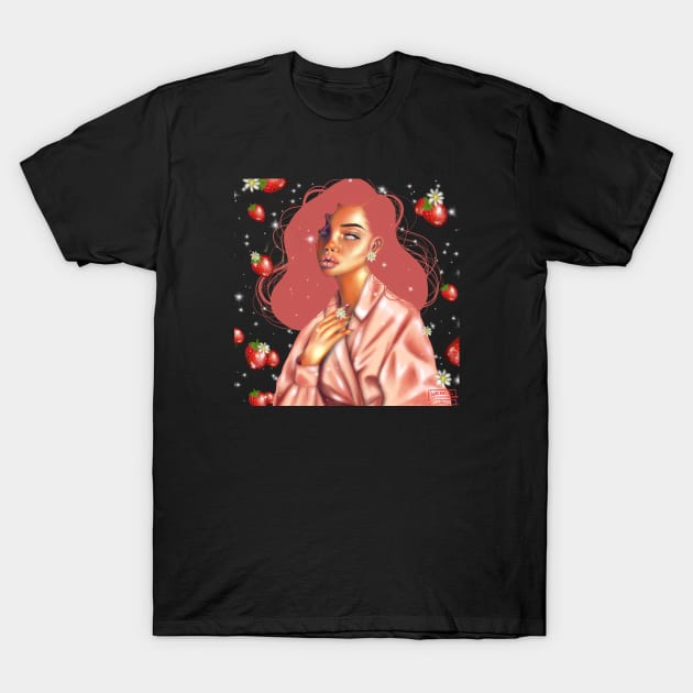 Strawberry shortcake T-Shirt by andreart99